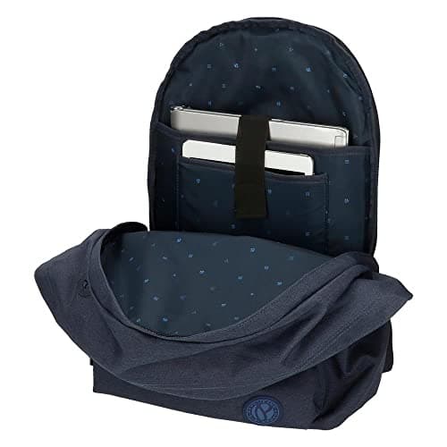 Thumbnail 3 de Pepe Jeans Aidan Mochila Doble Compartimento 15,6" Azul