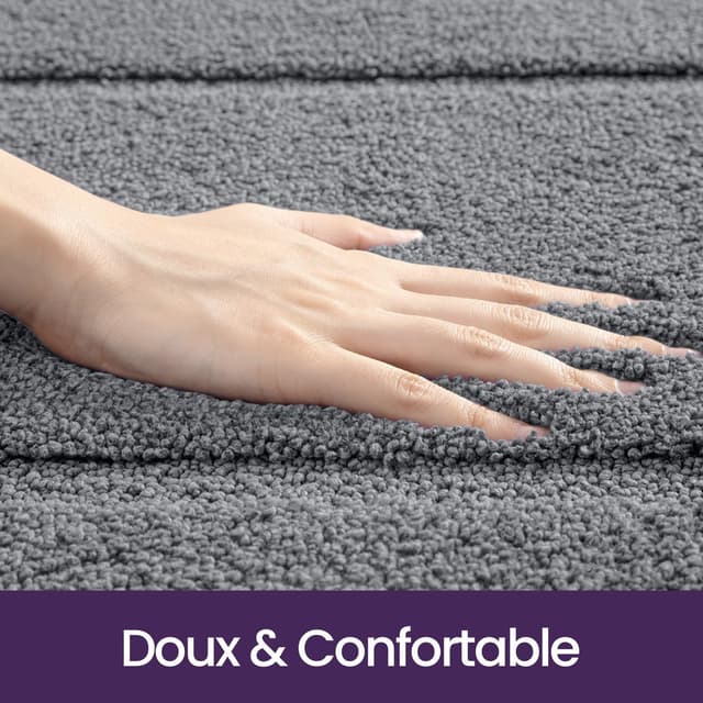 Thumbnail 2 de DEXI Tapis de Bain 60 x 150 cm absorbant et antidérapant