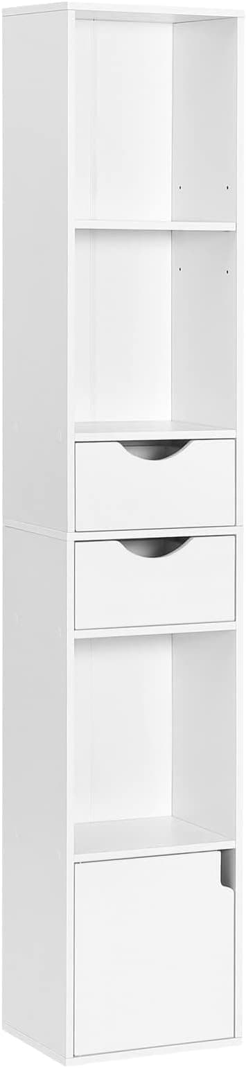 Detalle de WOLTU Estantería para Libros con Cajones y Armario