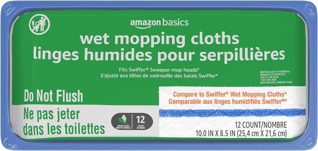 Thumbnail 2 de Amazon Basics Heavy Duty Sweeping Cloths, 44 Count
