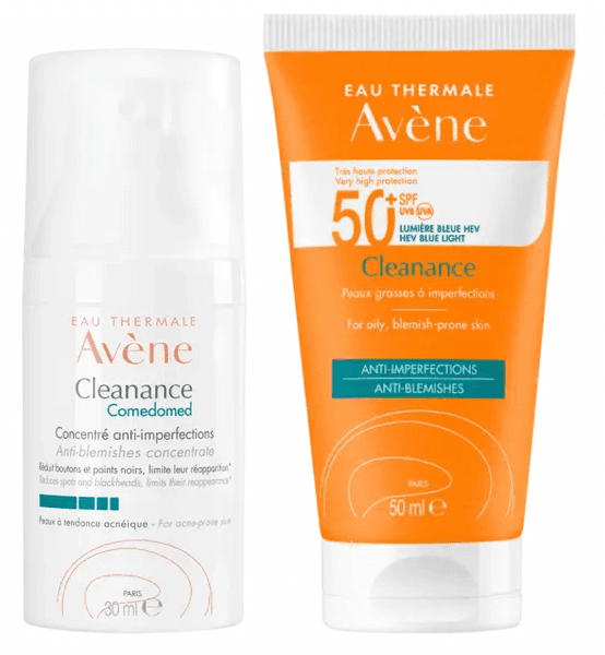 Imagen de Avène Cleanance Comedomed 30 ml + SPF50+ 50 ml en OfertitasTOP