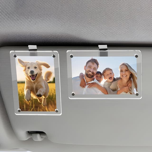 Imagen de Koongloong 2PCS Car Picture Holder 3.14x4.72 Inch en OfertitasTOP