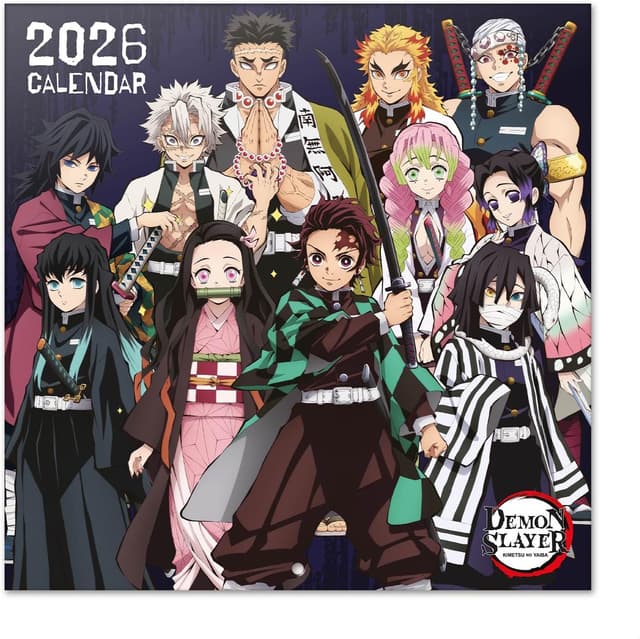 Thumbnail 6 de Calendario Jujutsu Kaisen 2026 30x30 cm 📅