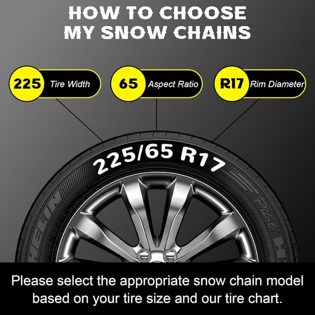 Thumbnail 4 de HKN140 Snow Chains Set of 2
