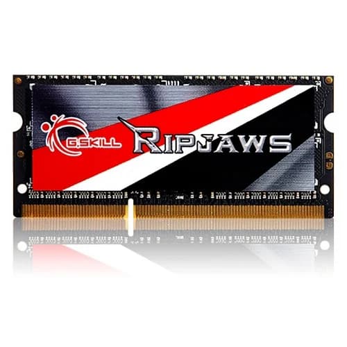Detalle de G.Skill Ripjaws 4 GB DDR3L 1600 CL9 — SO‑DIMM