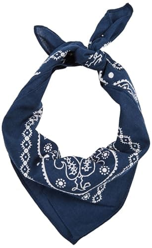 Thumbnail 2 de Levi's Paisley Bandana para Hombre, Chal Azul 🌊