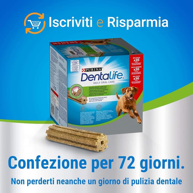 Thumbnail 5 de Purina DENTALIFE Snack igiene orale 72 sticks