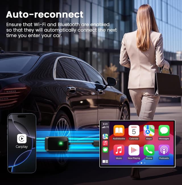 Thumbnail 6 de Lincisoonic CarPlay adapter for iPhone, zero-latency