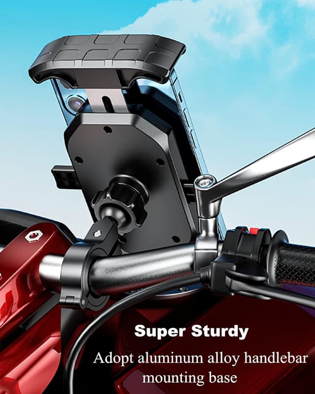 Detalle de BRCOVAN Handyhalterung Motorrad 360° für 4–7 Zoll