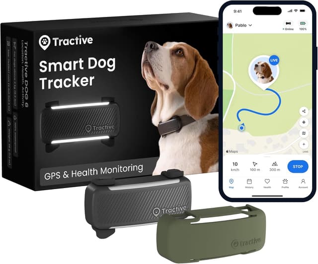 Detalle de Tractive Smart Dog Tracker 2025 — GPS tracker