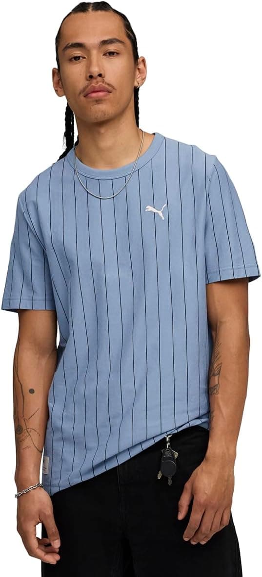 Detalle 2 de Puma Class Striped Tee Unisex