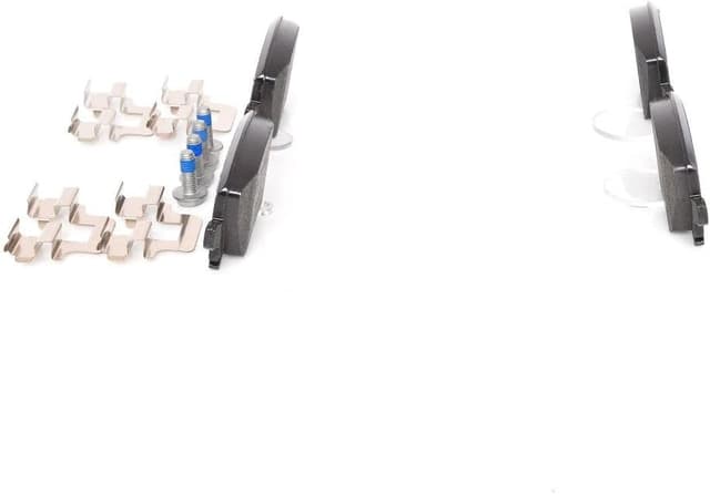 Detalle de Jeu de plaquettes de frein Bosch pour freins à disque (référence OE 1K0698451…)