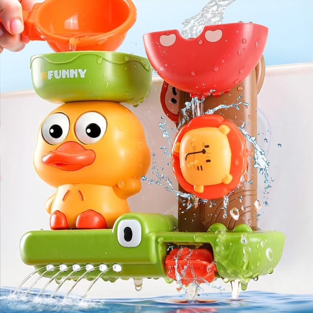 Thumbnail 6 de Cute Duck Pink Bath Toy for 18+ Months
