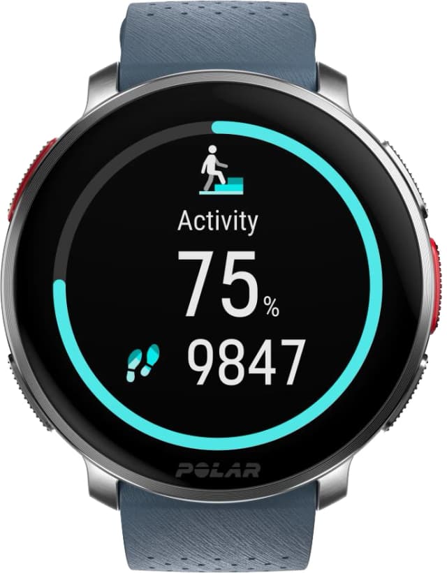 Thumbnail 5 de Polar Vantage V3 Silber/Blau 47 mm