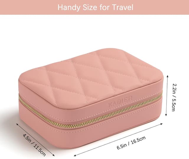 Thumbnail 3 de KAMIER Medium Jewellery Box for Travel