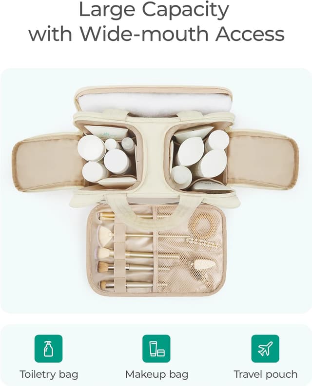 Detalle 2 de bagsmart kulturbeutel Damen 11,8 Zoll