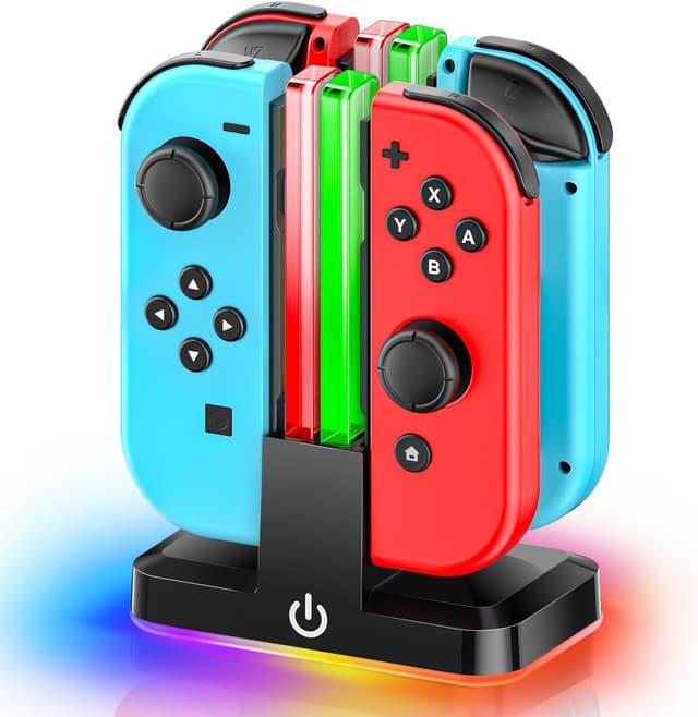 Detalle de Rysker Cargador Joycon 2,5H para Switch