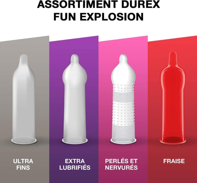 Thumbnail 2 de Durex Fun Explosion x40 préservatifs