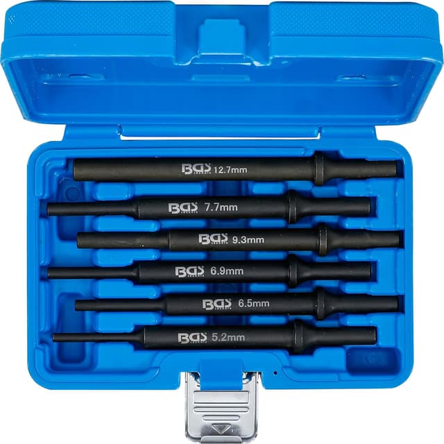 Detalle de BGS 8943 – Jeu de chasse-goupilles pour burineur (6 pièces)