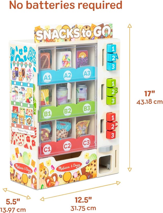 Thumbnail 6 de Melissa & Doug Sort-Stock-Select Wooden Vending Toy