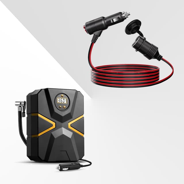 Thumbnail 5 de 12V Zigarettenanzünder Verlängerungskabel mit Schalter – Kfz Adapter Stecker auf Buchse für Auto, Wohnmobil & Camping