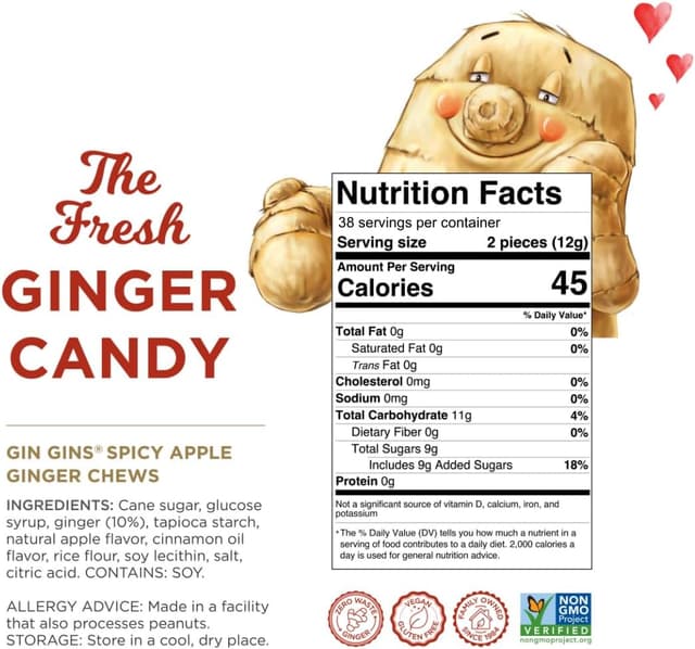 Thumbnail 3 de The Ginger People GIN GINS 453 g Bonbons 🍬