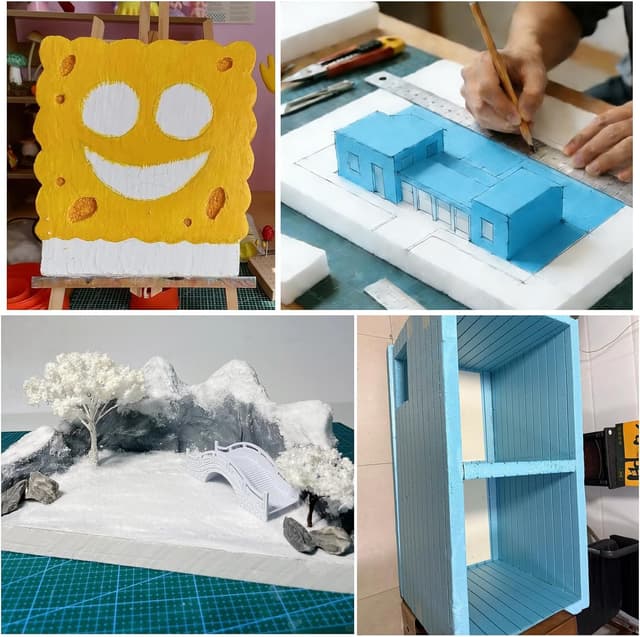 Detalle 1 de TAIANJI Schaumplatte 10 Stück, 20 mm