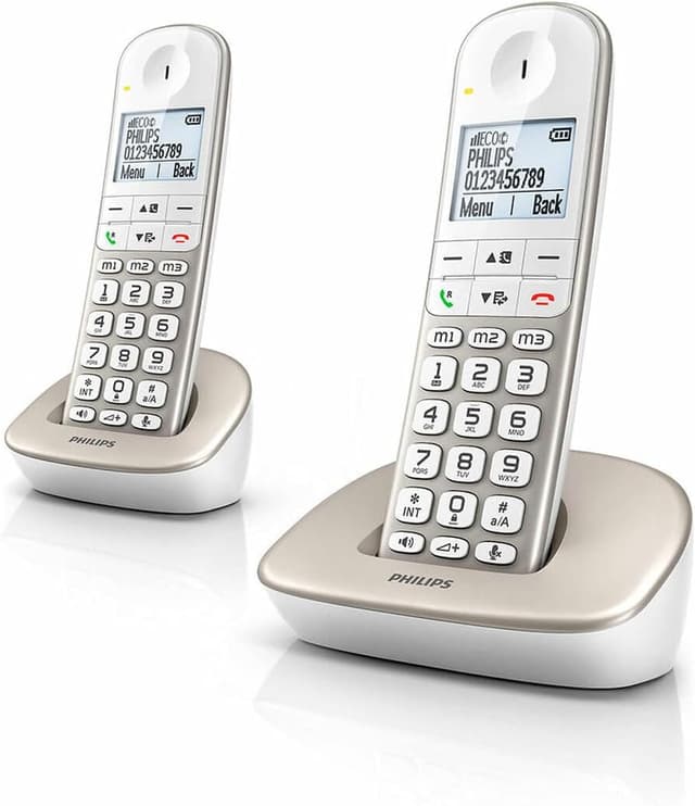 Detalle de Philips XL4902S/34 pack duo telefono cordless XL4902S/34 in argento