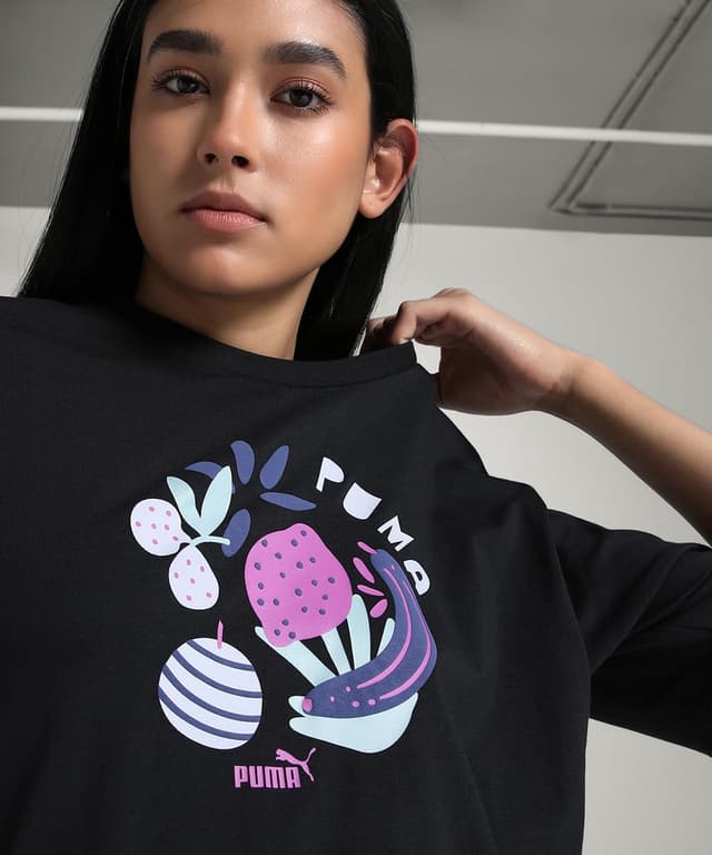 Detalle de Puma Graphics Relaxed Fruity Tee T-Shirt 1er Pack