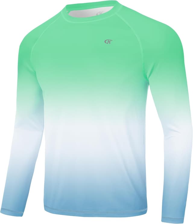 Detalle de Huayuzh Rashguard UV Langarmshirt für Herren