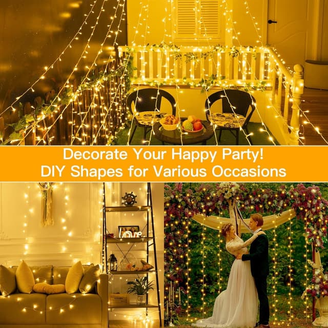 Thumbnail 6 de Ollny Christmas tree lights 600 LEDs 60m