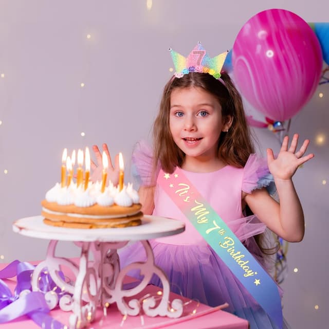 Thumbnail 4 de Leixi Headband & Glitter Sash Set