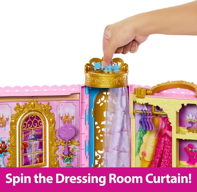 Detalle de Disney Princess Closet playset with 25 accessories