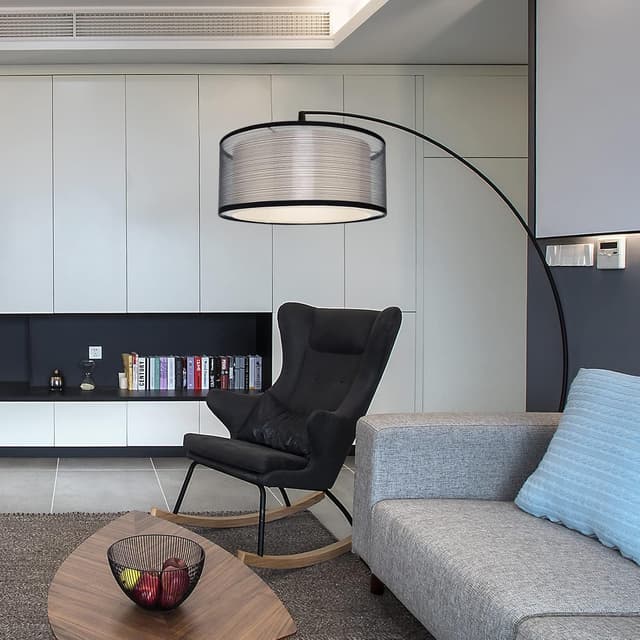 Detalle de Frideko ceiling lampshade 30cm black