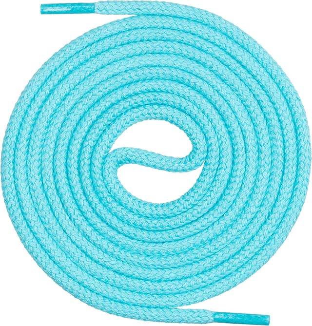 Detalle 2 de Mount Swiss© runde Schnürsenkel aus 100% Baumwolle, rot – Ø 3–4 mm, Länge 45–200 cm