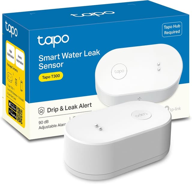 Imagen de TP-Link Tapo T300 Water Leak Detector 90dB 💧 en OfertitasTOP