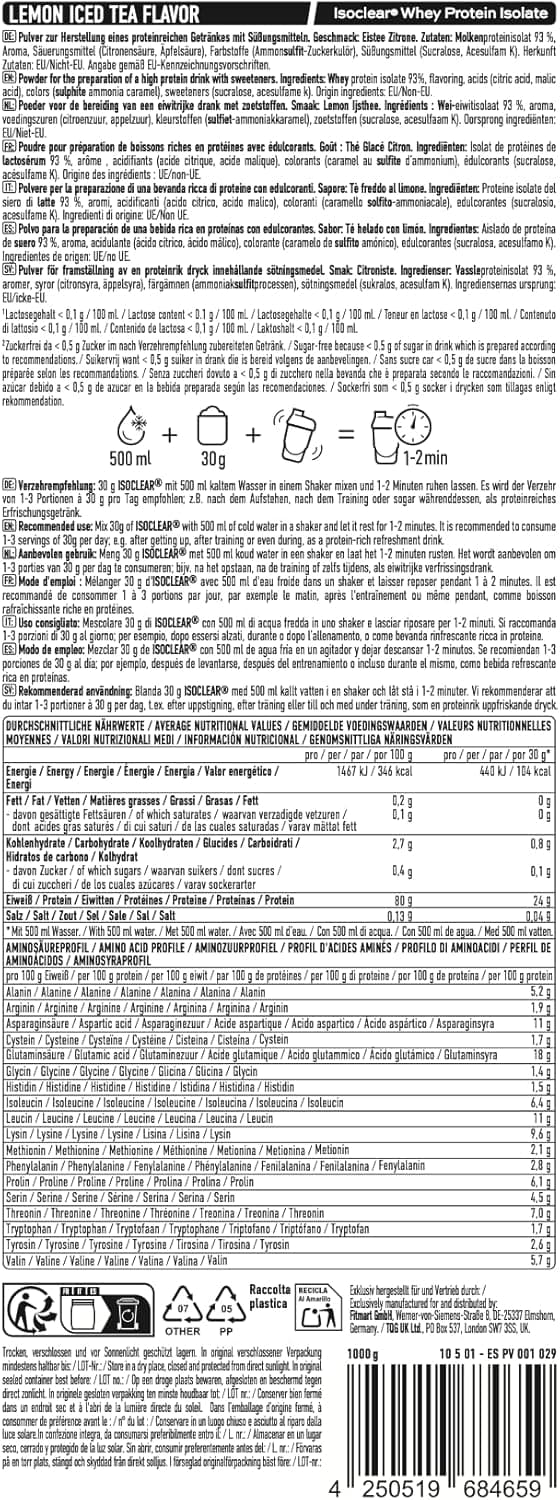 Thumbnail 3 de ESN ISOCLEAR Whey Isolate 1000 g