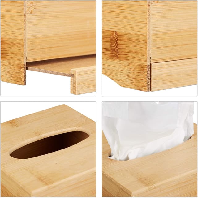 Thumbnail 6 de Relaxdays Distributeur mouchoirs 15,5 cm 🧻