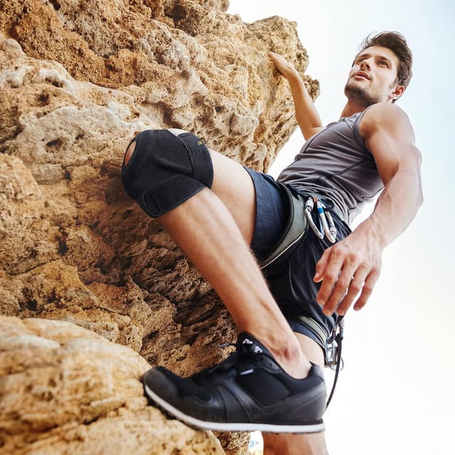 Thumbnail 6 de Bracoo KS10 Bracoo Ginocchiera ortopedica regolabile in neoprene (tutore per ginocchio, unisex)