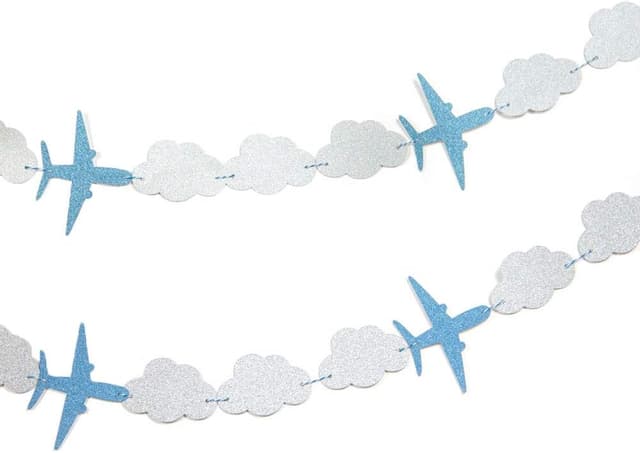 Detalle de SUNBEAUTY Flugzeugbanner 3 m Wolken