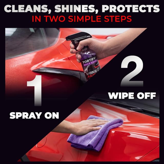 Detalle 2 de Shine Armor Fortify Quick Coat 16FlOz Car Wax Spray
