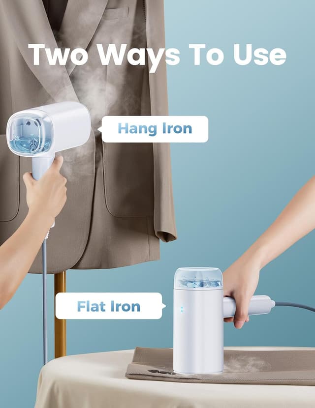 Detalle 2 de Mioduro Accesorios para Planchado 🌸 Vapor de Viaje y Hogar