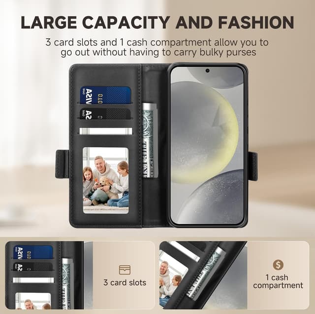 Detalle 2 de CASBST Samsung S24 wallet case