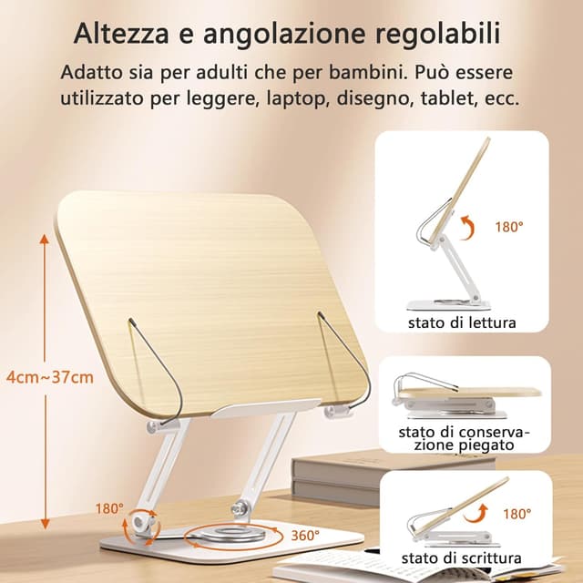 Thumbnail 4 de POLESTO Porta Libri regolabile 4 kg