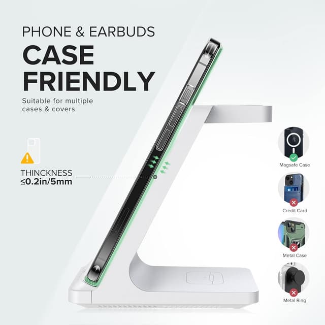 Thumbnail 4 de Aukuse 3-in-1 Wireless Charger