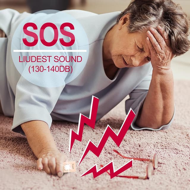 Detalle 2 de Thopeb Personal Alarm Schlüsselanhänger für Frauen – extra laute Sirene & Stroboskoplicht