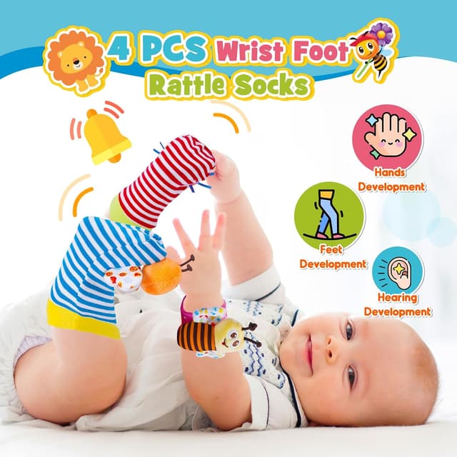 Thumbnail 2 de Wootoyz Baby Toys 14‑piece set