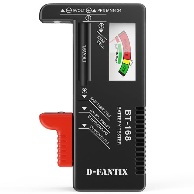 Detalle de D-FantiX Batterietester BT-168 für 9V