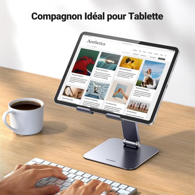Detalle 2 de UGREEN Support tablette réglable bureau