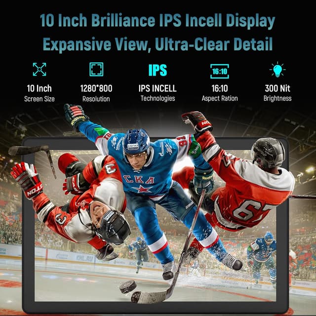 Detalle 2 de Android Tablet 10-Inch, 30GB RAM 128GB